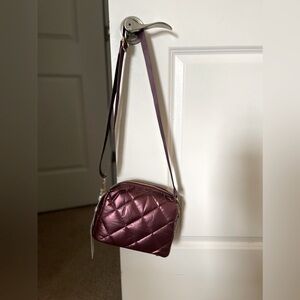 Coral Cove quilted puffer purse in Empire Wine.  Gorgeous color for fall!